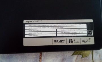 Игровой ноутбук acer aspire v5-552g