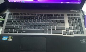 Продам игровой ноутбук asus rog g55vw (g55vw-s1121h) black 
